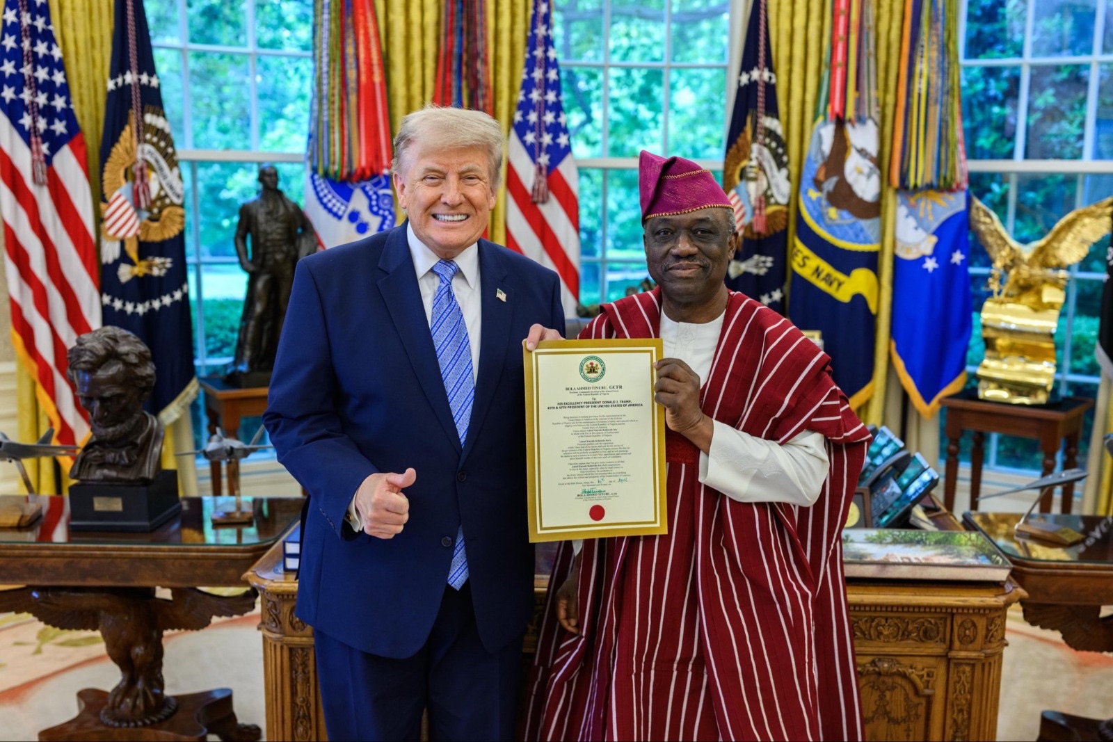 Former DSS Boss Kayode Are Assumes Office as Nigeria’s Ambassador to US