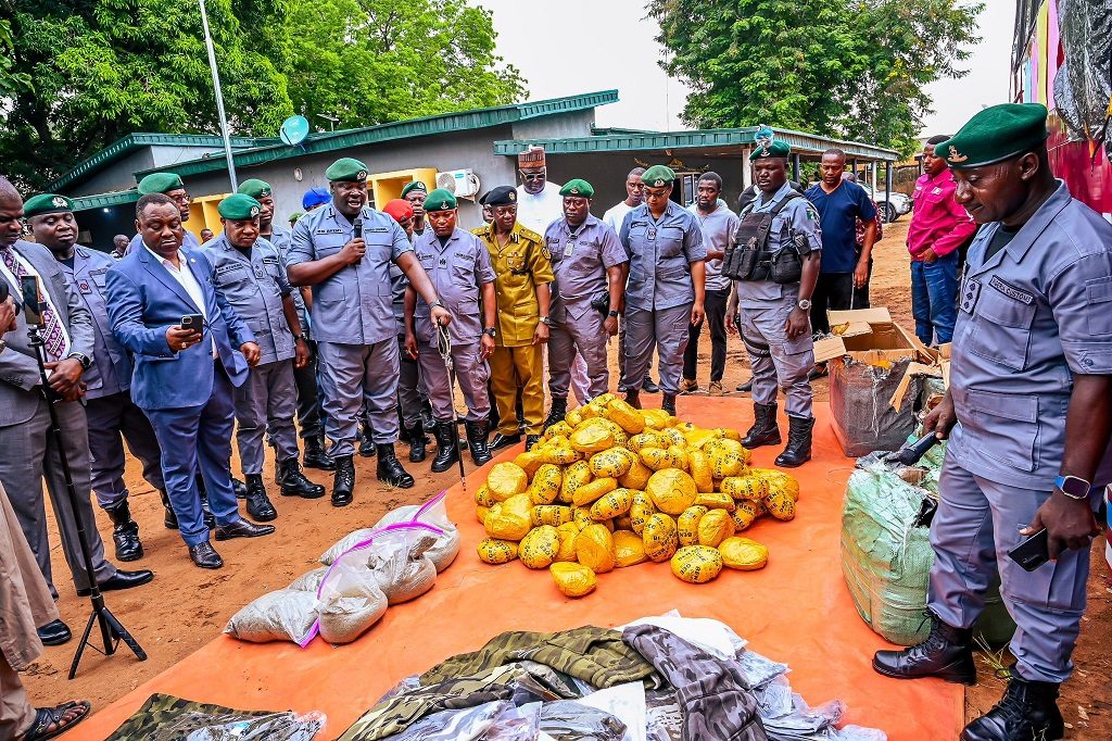 Customs Raises Alarm After Seizing Military Gear, Cannabis Worth N259m In Ogun