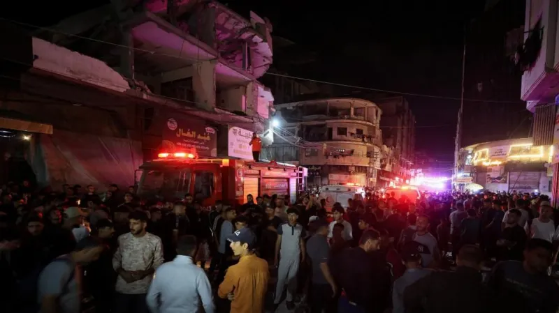Israeli Airstrike Rocks Busy Gaza Market Area, Kills Three Amid Fragile Ceasefire