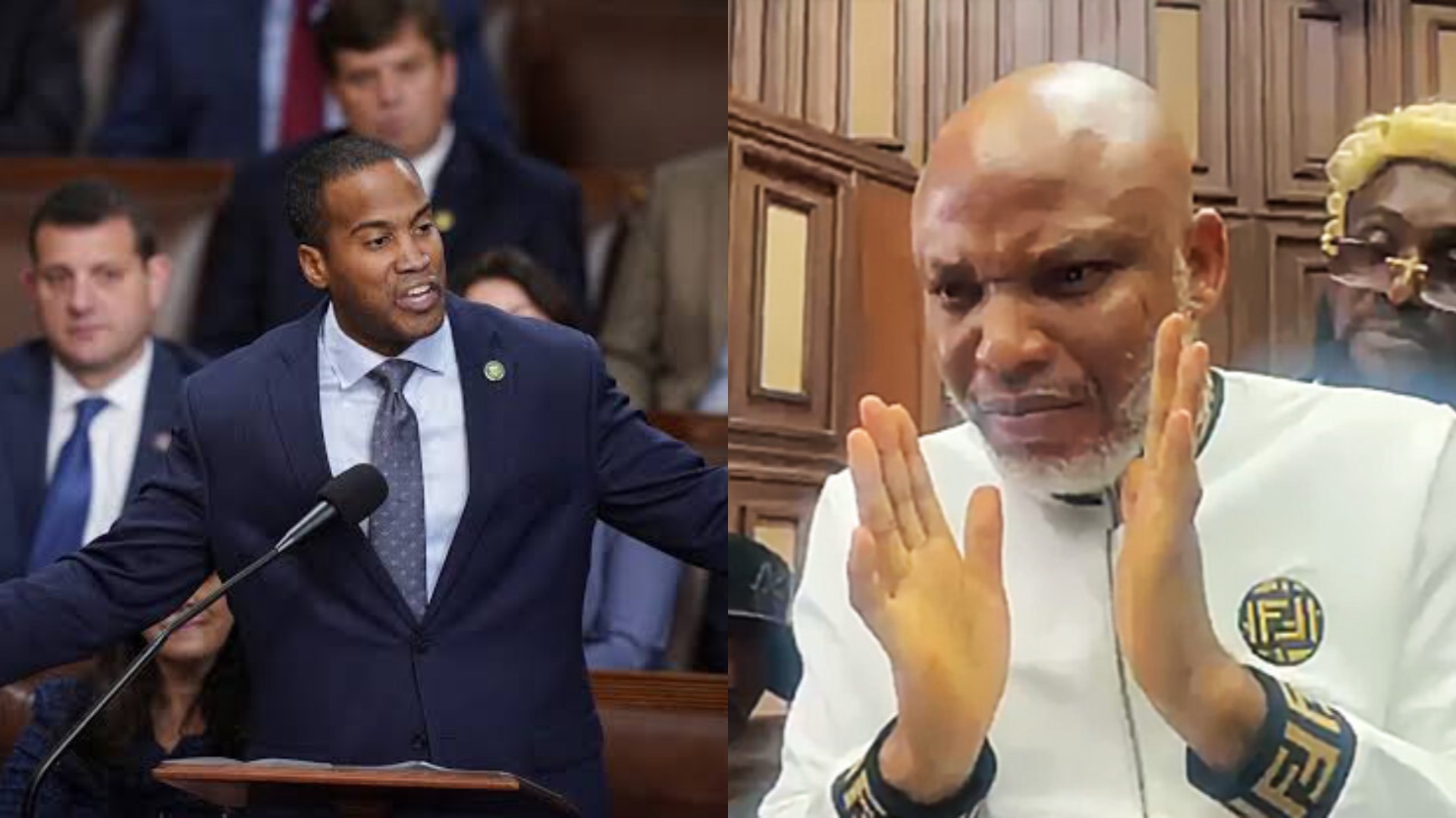 US Congressman Urges Review of Nnamdi Kanu’s Case