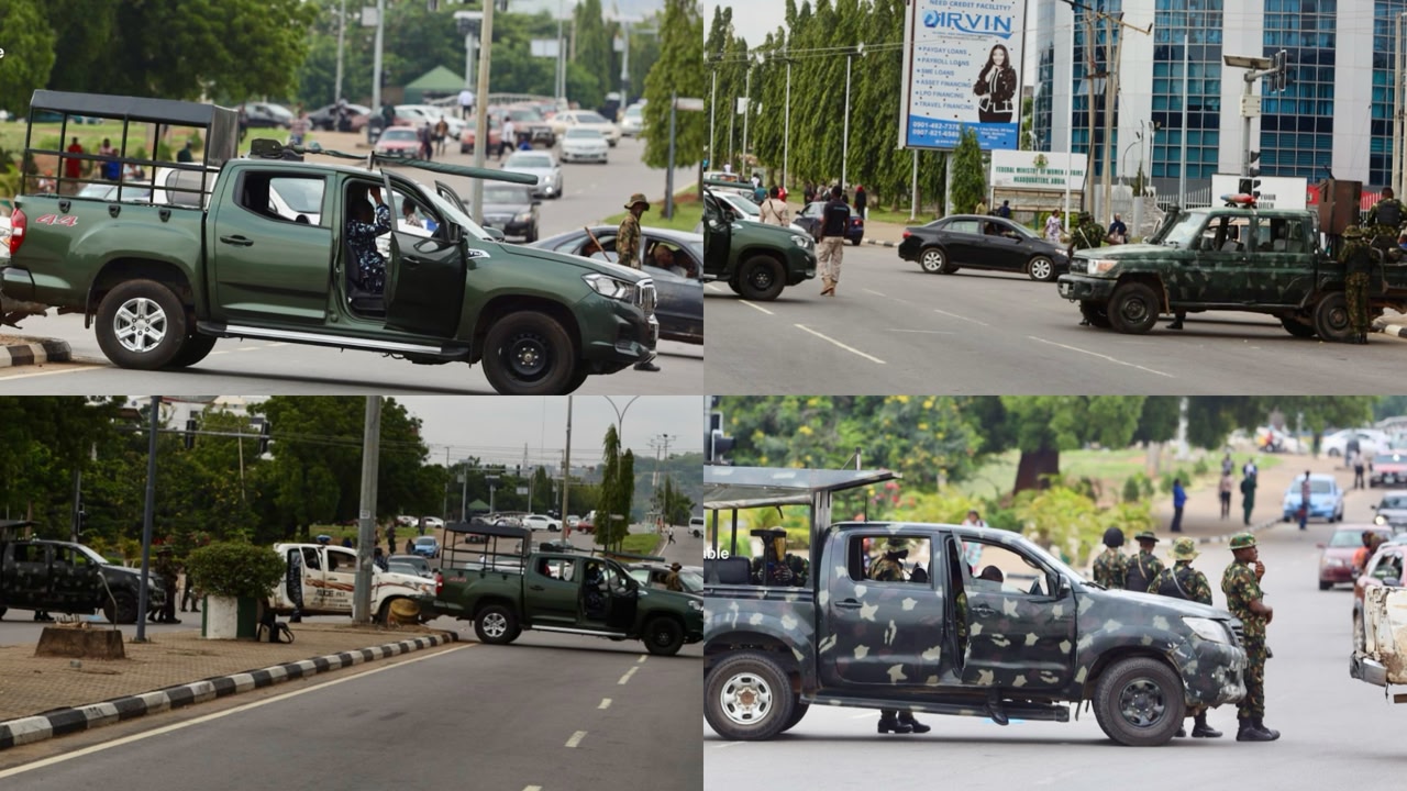 Security Agencies Seal Key Abuja Roads Over Proposed Sowore-Led Demonstration
