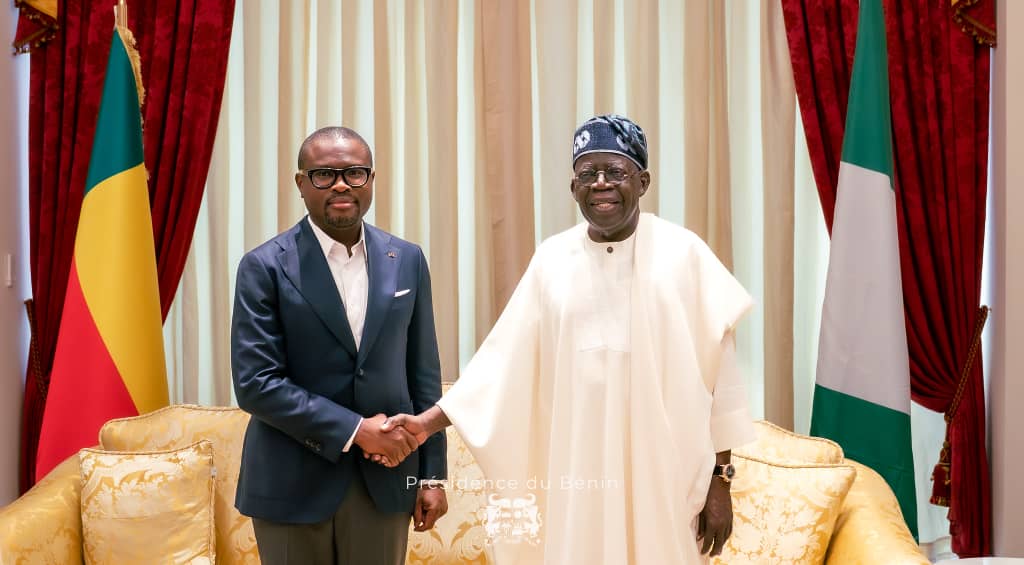 Tinubu Receives Benin Republic’s New President Wadagni in Lagos