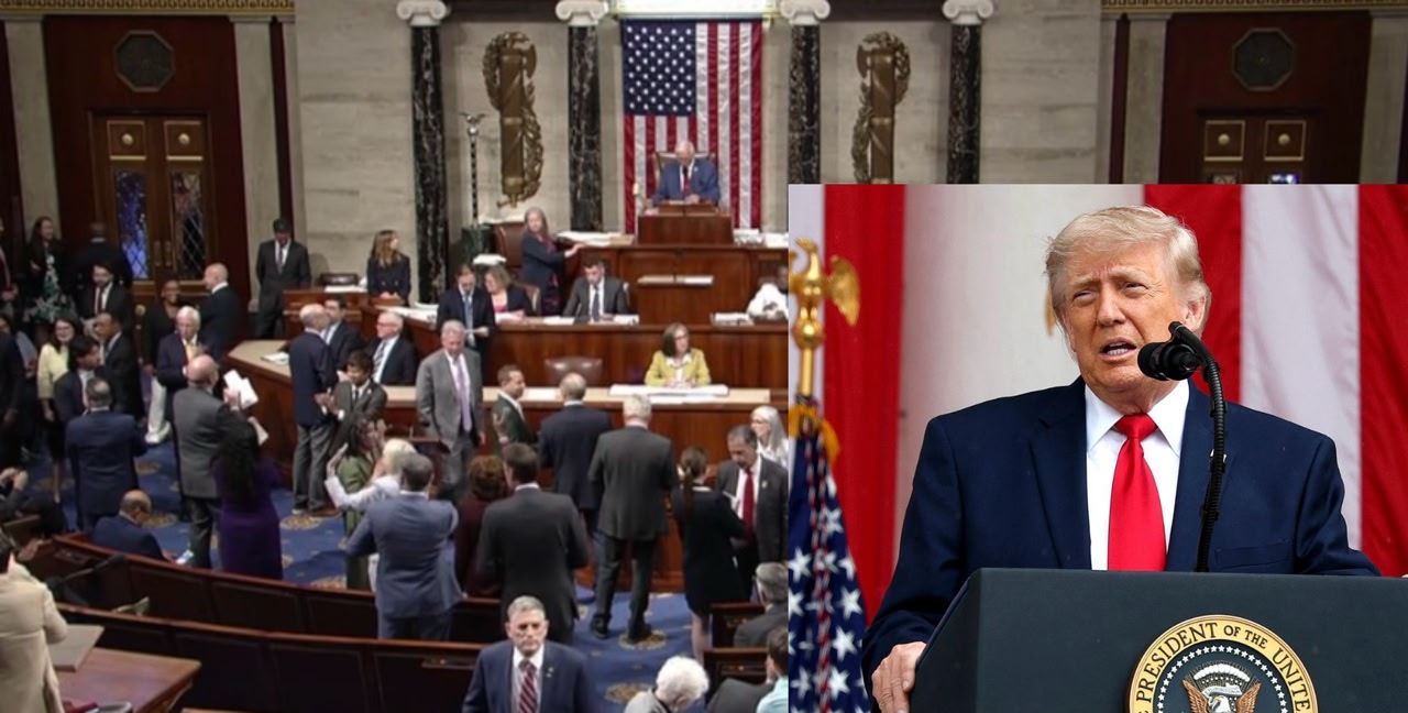 Trump Blasts House Revolt Over Iran War