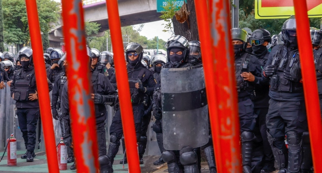 world cup protest mexico