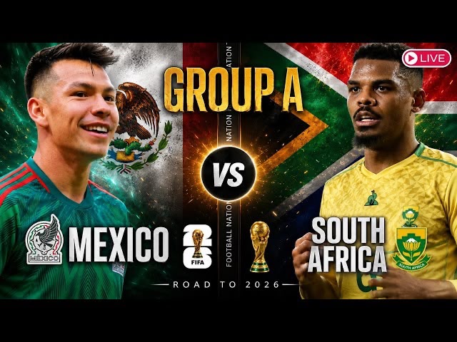 Mexico Defeat Nine-Man South Africa to Launch Home World Cup Campaign in Style