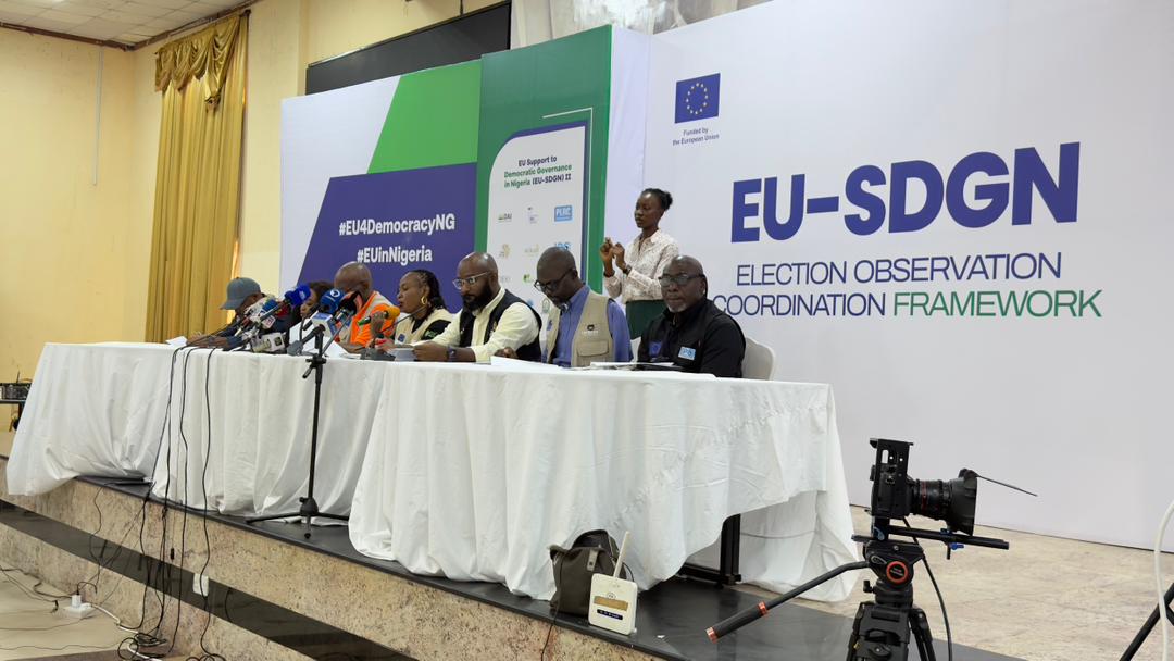 Ekiti Decides: EU-SDGN Warns on Vote Buying, Political Intimidation Ahead of Poll