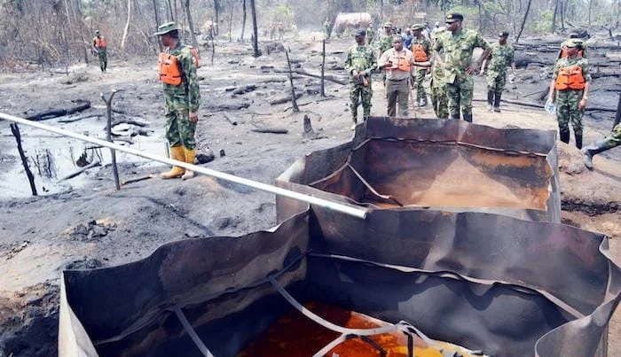 Navy Uncovers Massive Fuel Dump, Recovers 63,290 Litres in Rivers Forest Operation