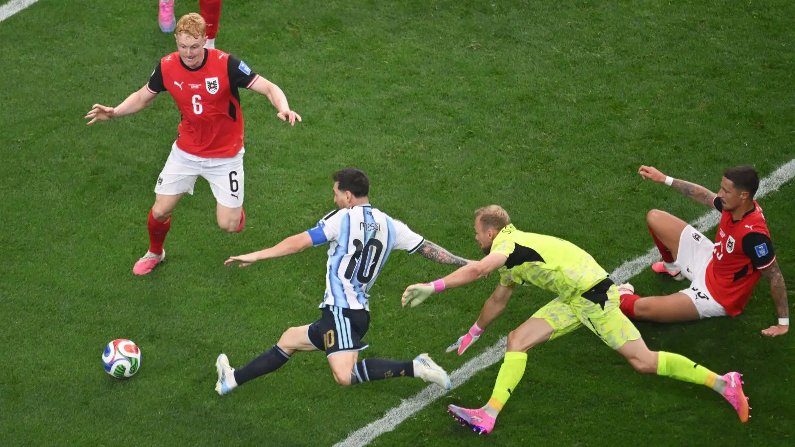 lionel messi scores for argentina v austria fifa world cup 2026 alamy16