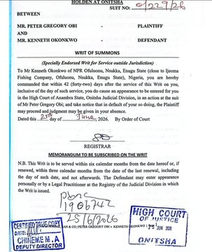 court paper