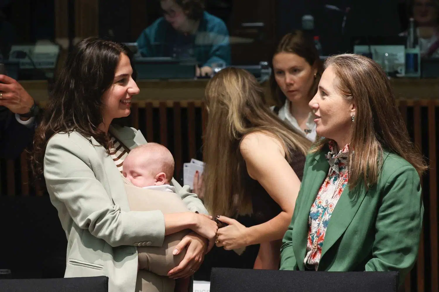 Swedish Minister Attends EU Meeting With Three-Month-Old Son, Sparks Debate on Working Motherhood
