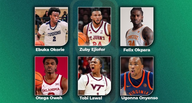 2026 NBA Draft: Six Players of Nigerian Heritage Selected by NBA Teams