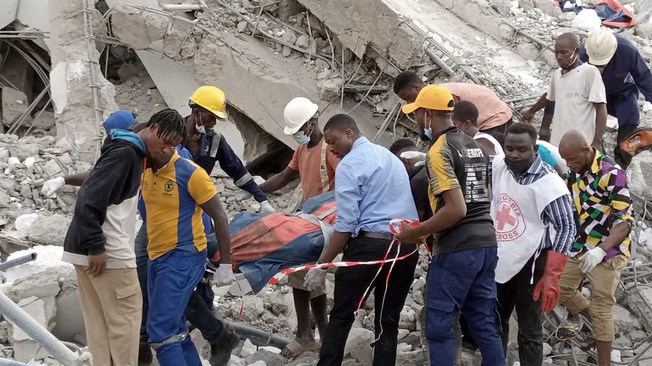 Lagos Building Collapse: Death Toll Rises to Nine as Rescue Operation Ends