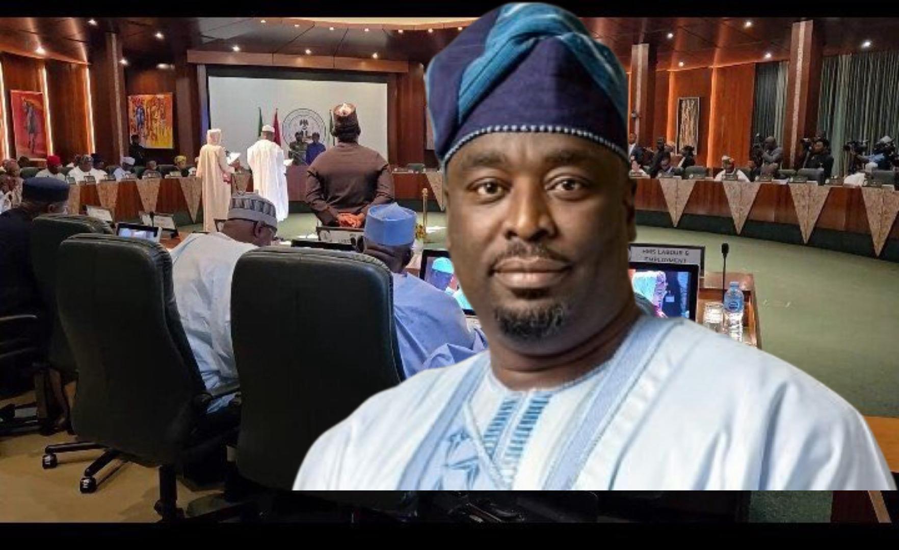 Tinubu Swears In Former Ekiti APC Governorship Aspirant Kola Alabi, Seven Others as NPC, RMAFC Commissioners