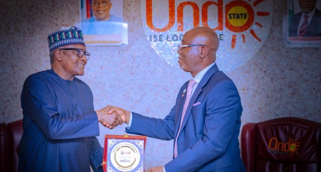 Dangote and Governor of Ondo state Aiyedatiwa1