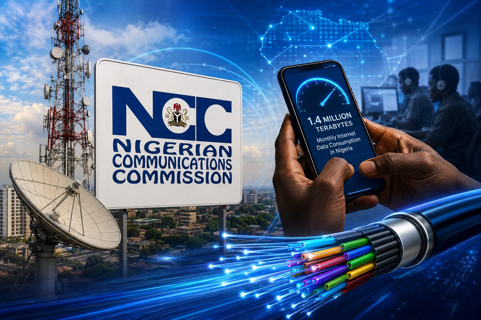 Nigerians Consume 1.4 Million Terabytes of Internet Data Monthly – NCC