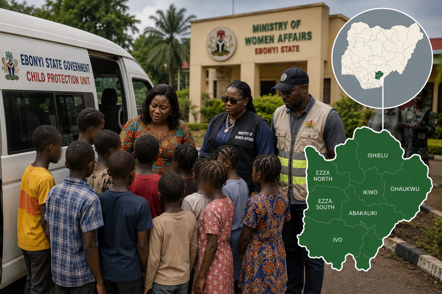 Ebonyi Repatriates 28 Trafficked Children, Begins Rehabilitation and Family Reunification