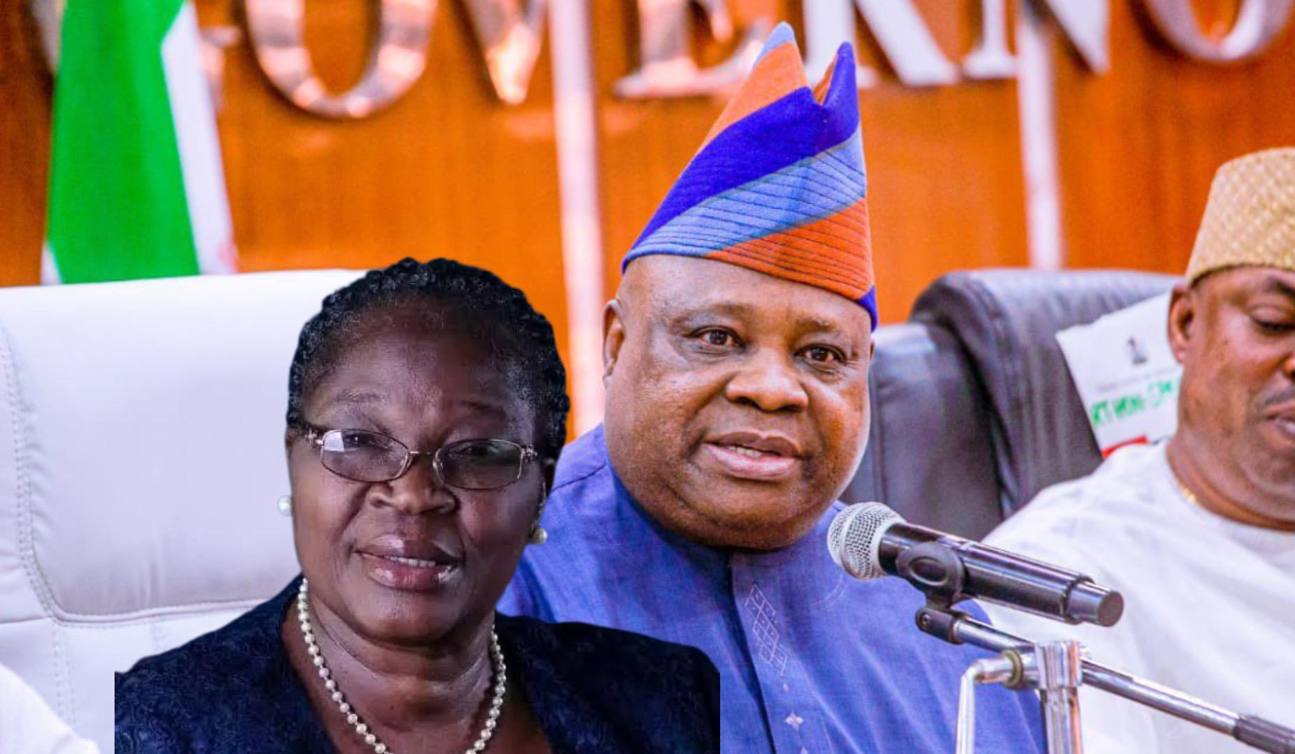 Adeleke Installs Victoria Samson as UNIOSUN Chancellor, Reaffirms Commitment to Higher Education