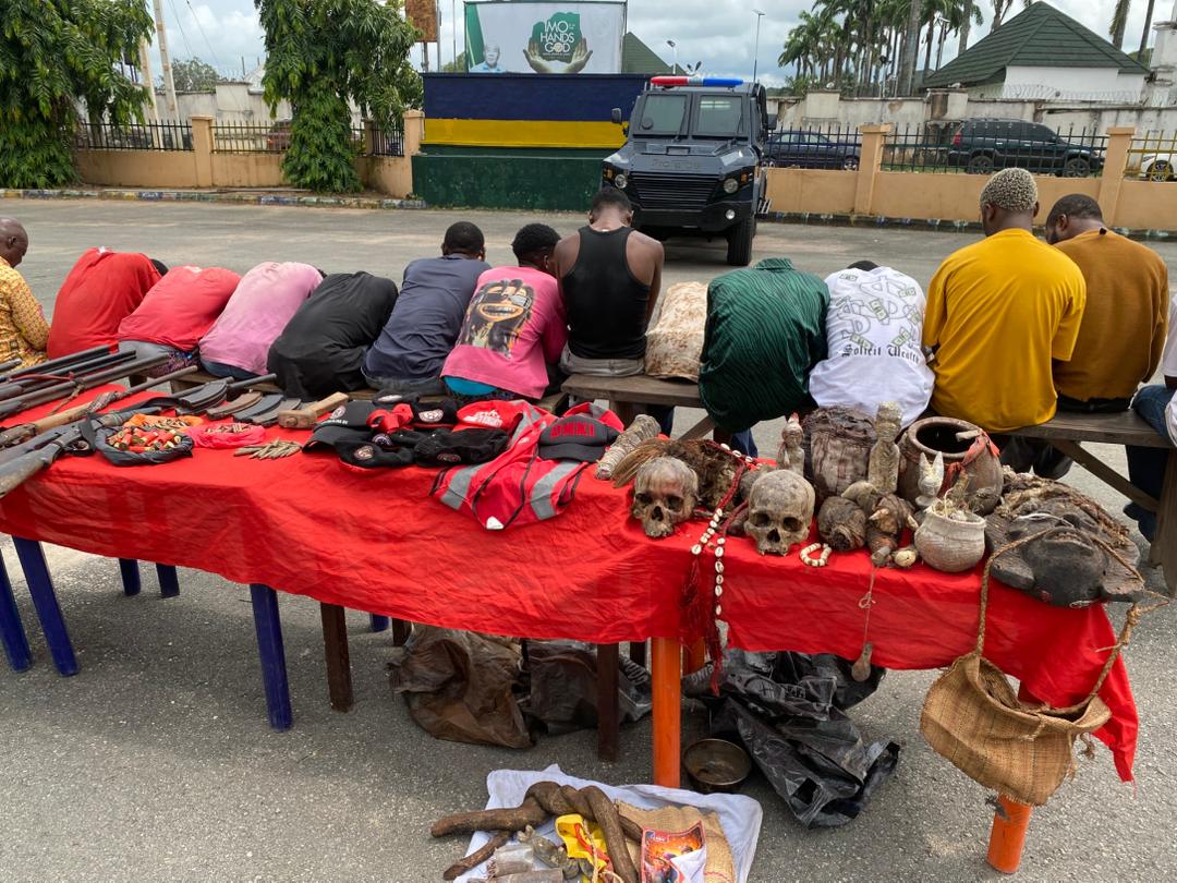 Imo Police Arrest 184 Suspects, Rescue Three Kidnap Victims, Recover Arms and Ammunition in Two-Month Offensive
