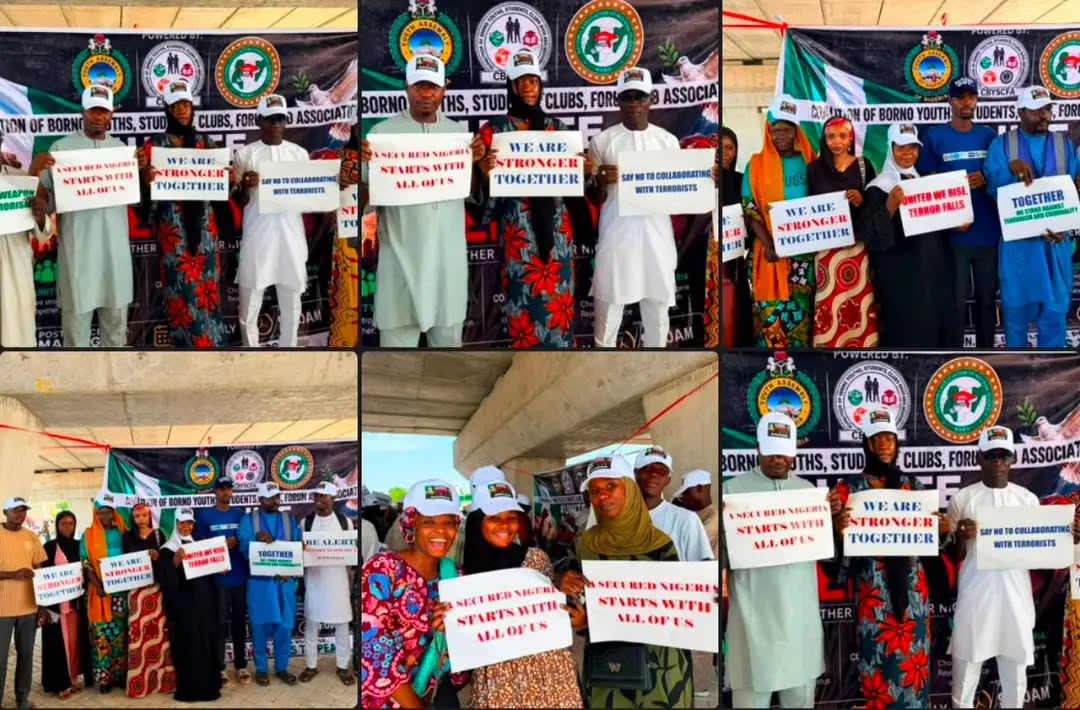Thousands of Borno Youths, Students Rally Against Boko Haram, ISWAP
