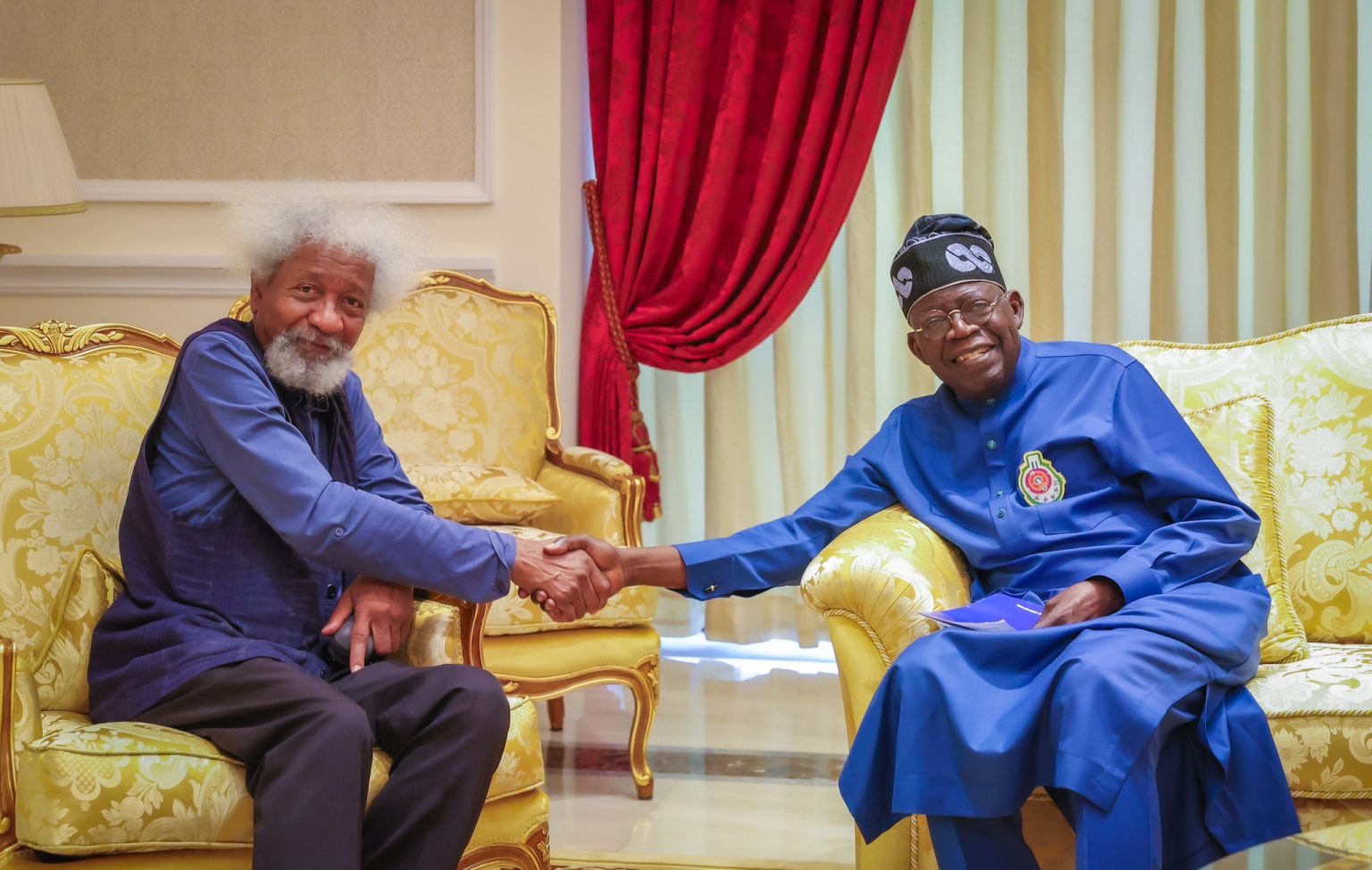 ‘A Gift We Will Always Treasure’: Tinubu Celebrates Soyinka’s 92nd Birthday