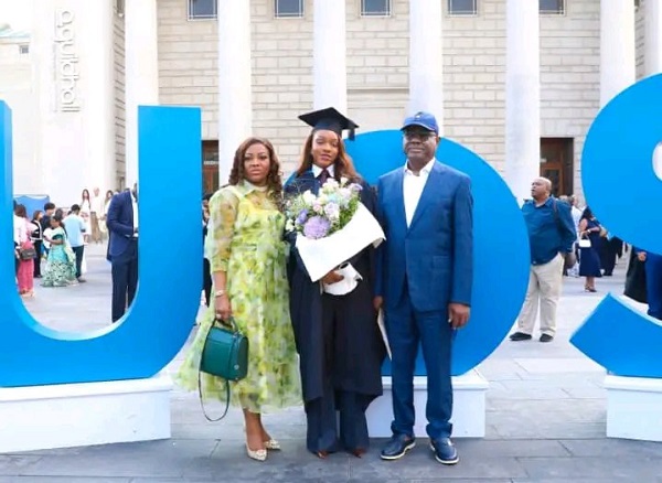 Wike Celebrates Daughter’s Graduation With Law Degree From UK University